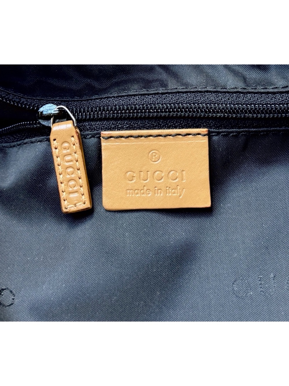 Authentic Vintage Gucci Jackie Tan Suede Leather Shoulder Bag - Picture 10 of 13